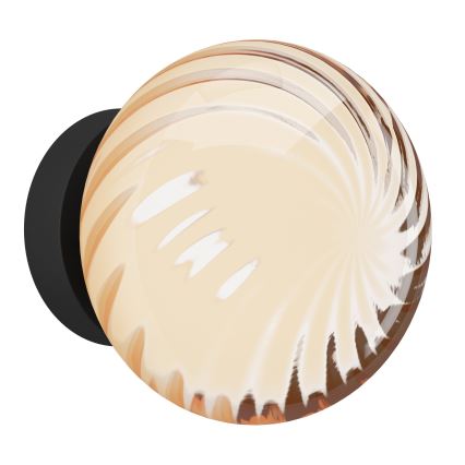 Eglo - Aplique de parede LED dimerizável LED/5,8W/230V 2200-6500K bege/fumê + controlo remoto