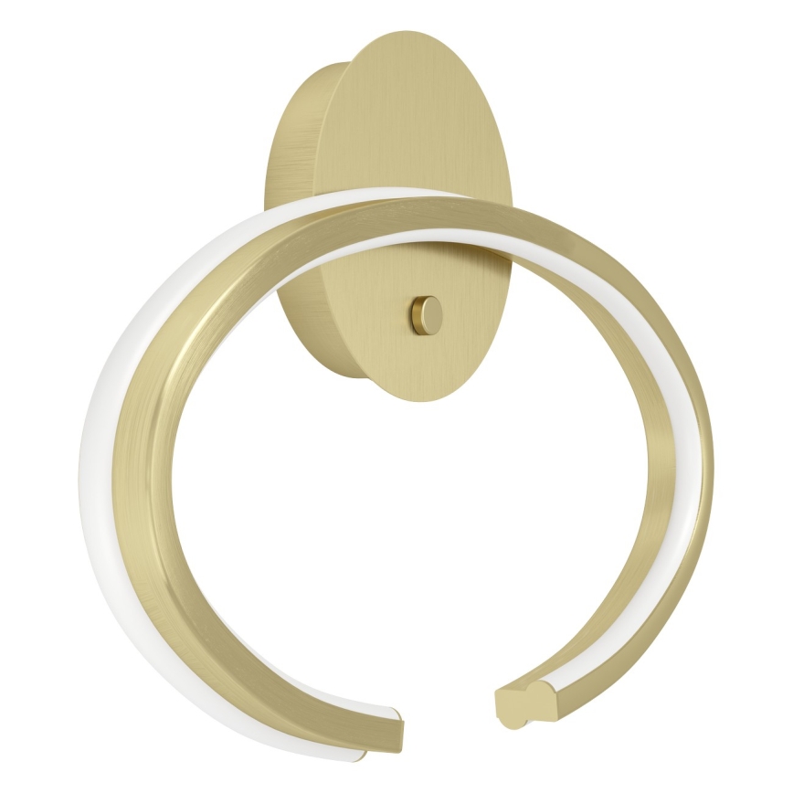 Eglo - Aplique de parede LED regulável LED/12W/230V 2200-6500K dourado