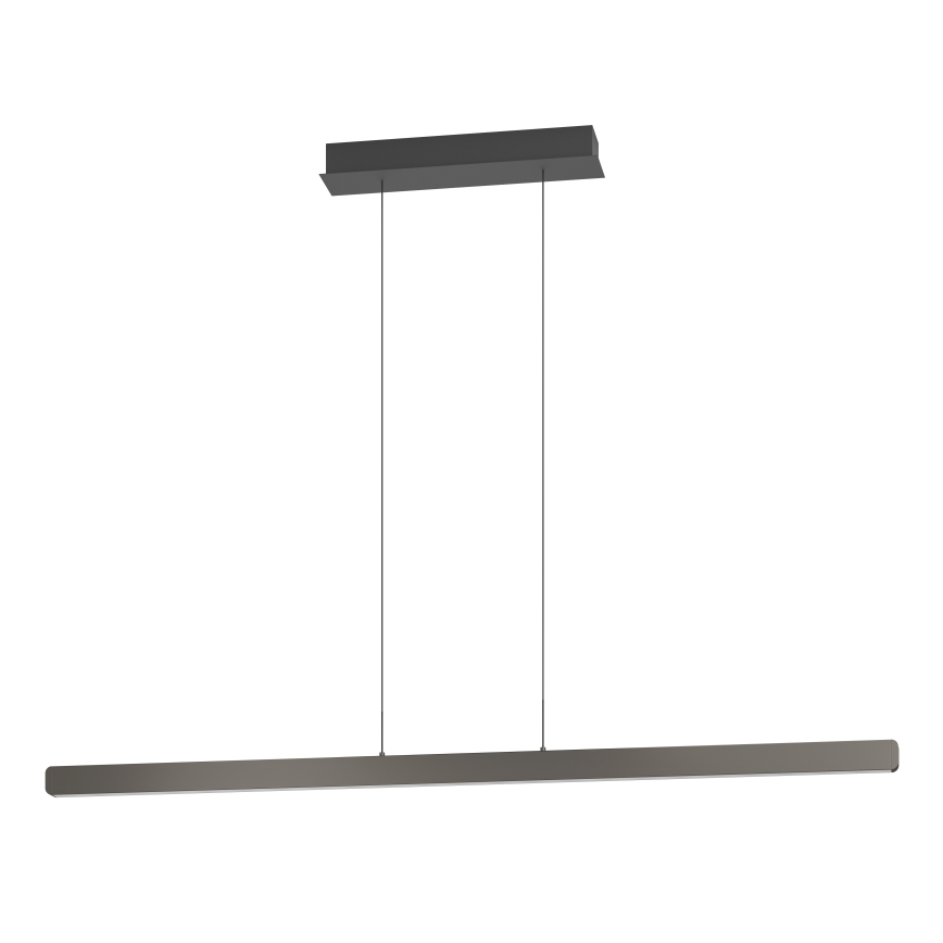 Eglo - Lustre LED dimerizável suspenso por cabo LED/30W/230V preto + comando à distância