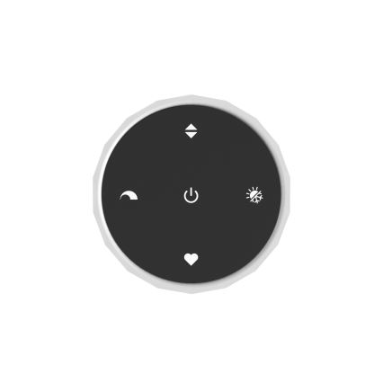 Eglo - LED Candeeiro de tecto dimerizável LED/20W/230V dourado + comando remoto