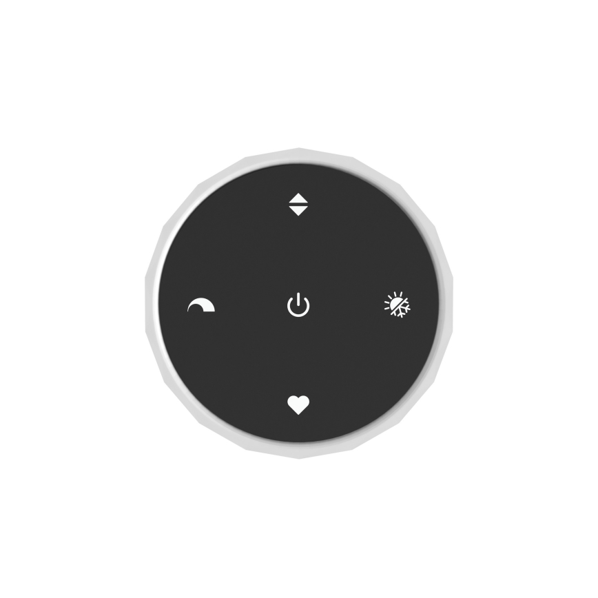 Eglo - LED Candeeiro de tecto dimerizável LED/20W/230V dourado + comando remoto