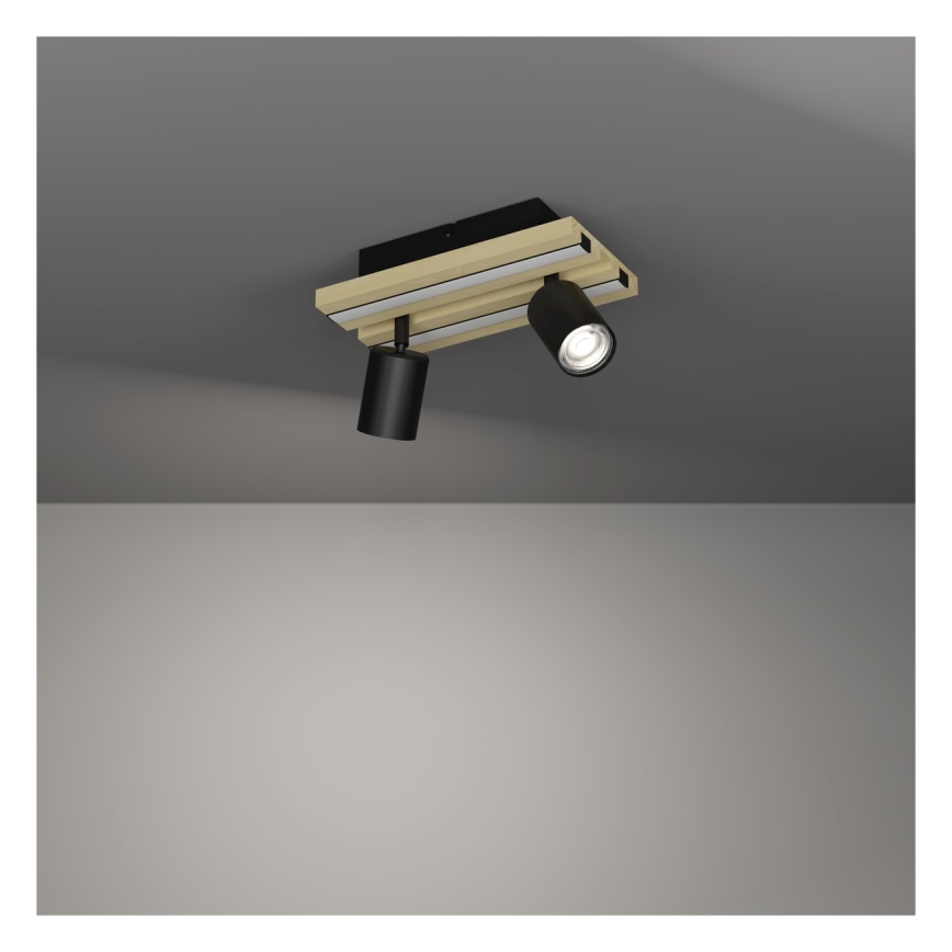 Eglo - Spot LED 2xLED/2,2W/230V + 2xLED/1,2W + 2xLED/2W bege/preto