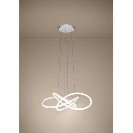 Eglo Stars of Light - Lustre pendente LED dimerizável suspenso por cabo LED/48,7W/230V 2200-6500K branco + comando remoto