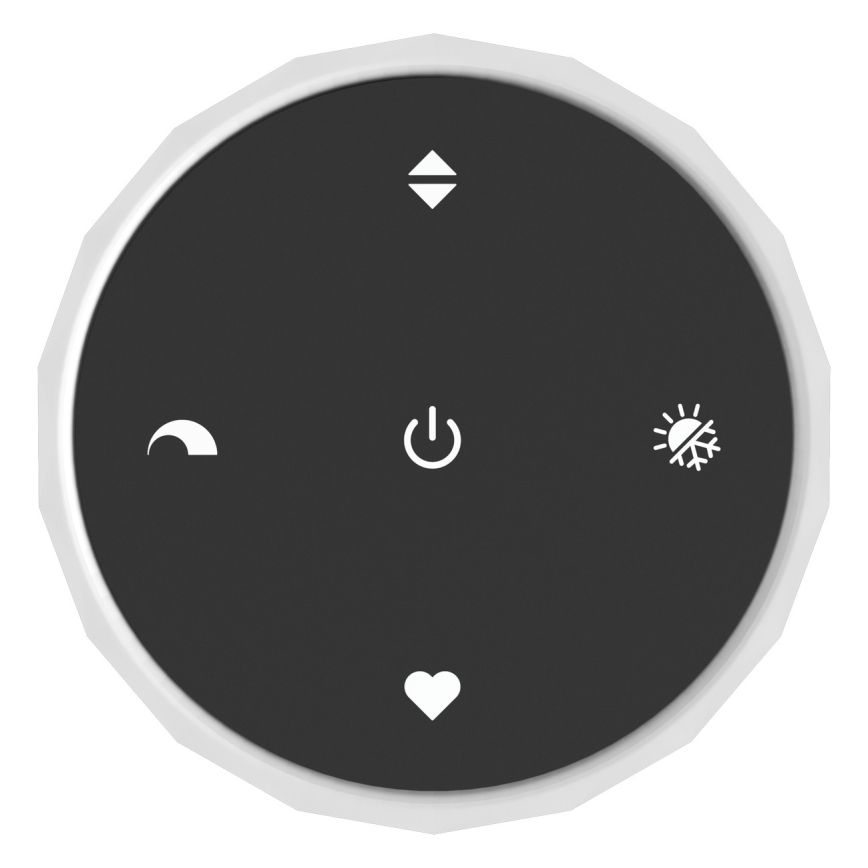 Eglo - Candeeiro de teto LED dimável LED/40W/230V 2200-6500K dourado + comando remoto