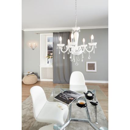 Eglo 39113- Candelabro CARPENTO 5xE14/40W/230V