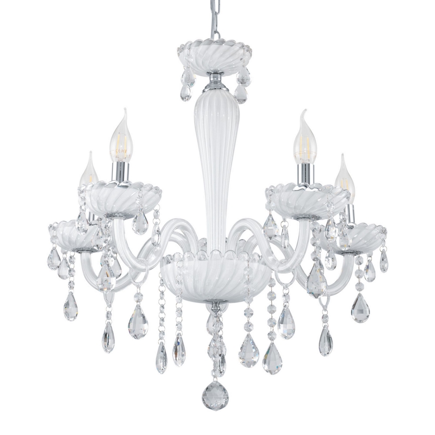 Eglo 39113- Candelabro CARPENTO 5xE14/40W/230V