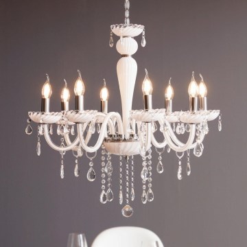 Eglo 39114 - Candelabro CARPENTO 8x14/40W/230V