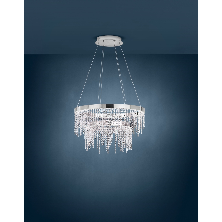 Eglo - Candeeiro suspenso LED com regulação LED/45W/230V