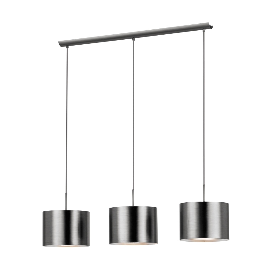 Eglo 39353 - Lustre suspenso por cabo SAGANTO 3xE27/60W/230V