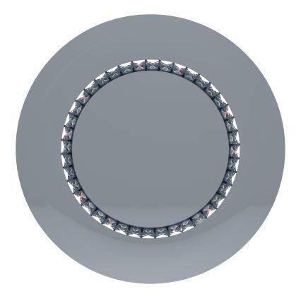 Eglo - Iluminação de teto LED com regulação LED/31,5W/230V