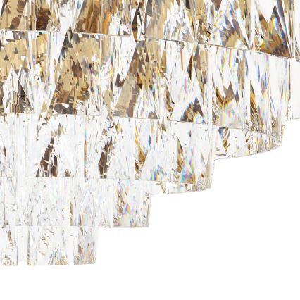 Eglo - Iluminação de teto 8xE14/40W/230V dourada