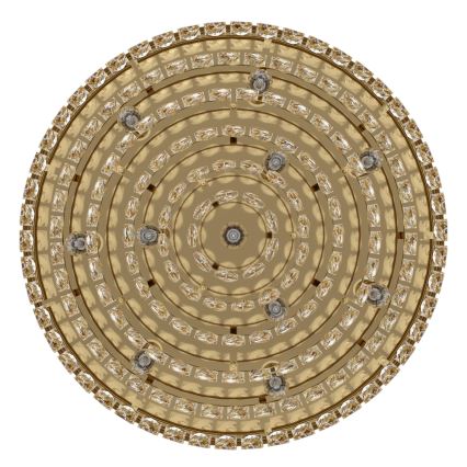 Eglo - Iluminação de teto 11xE14/40W/230V dourada