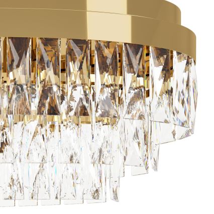 Eglo - Candelabro suspenso 13xE14/40W/230V dourado