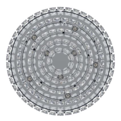 Eglo - Iluminação de teto 8xE14/40W/230V