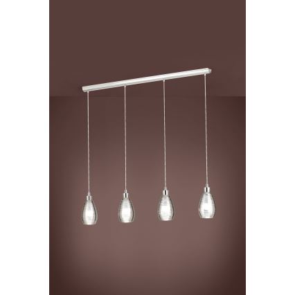 Eglo - Candelabro num fio 4xE27/60W/230V