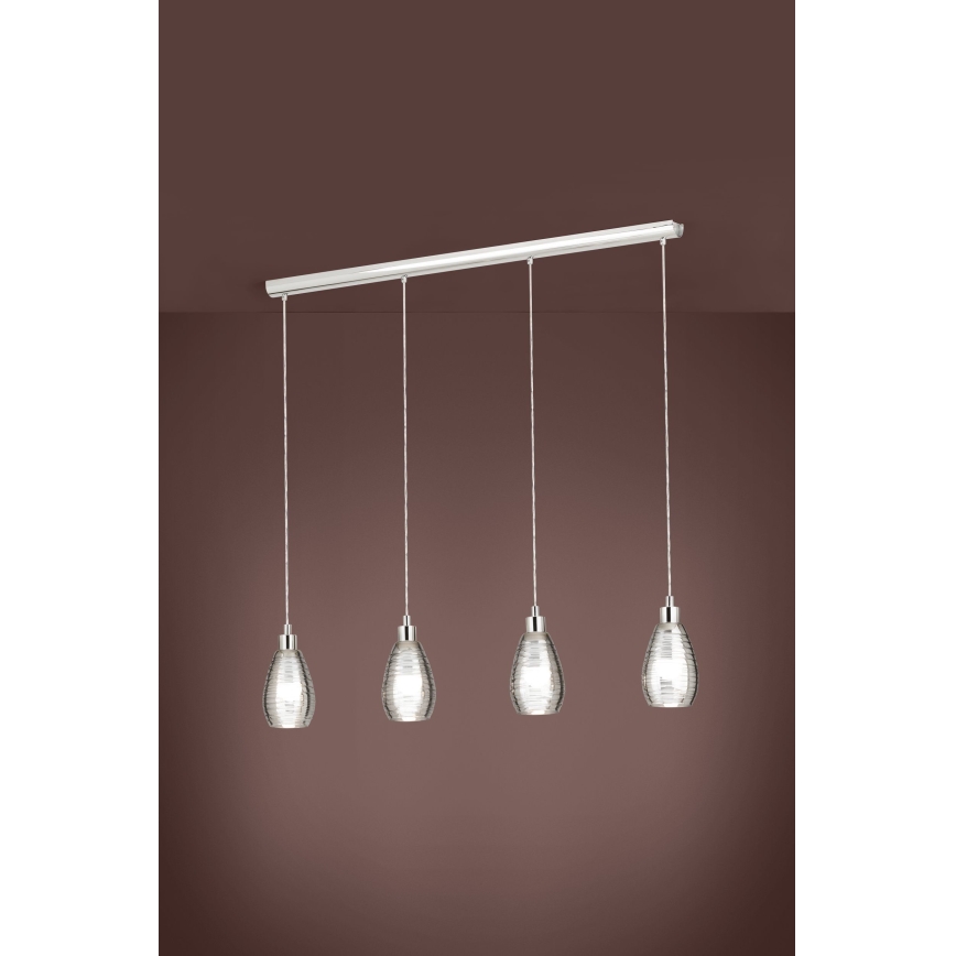 Eglo - Candelabro num fio 4xE27/60W/230V