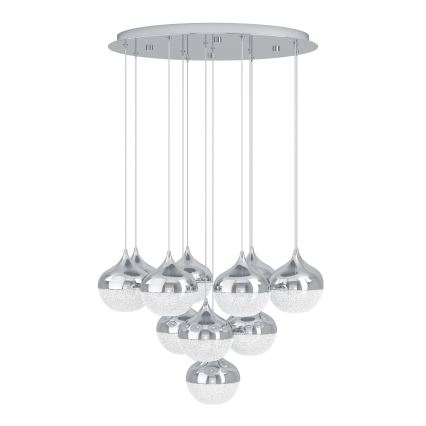 Eglo - Candelabro suspenso LED com regulação 10xLED/3,1W/230V