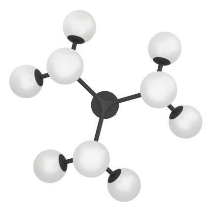 Eglo - Candelabro montado à superfície LED 9xG9/3W/230V