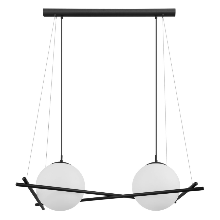 Eglo 39592 - Lustre suspenso por cabo SALVEZINAS 2xE27/25W/230V