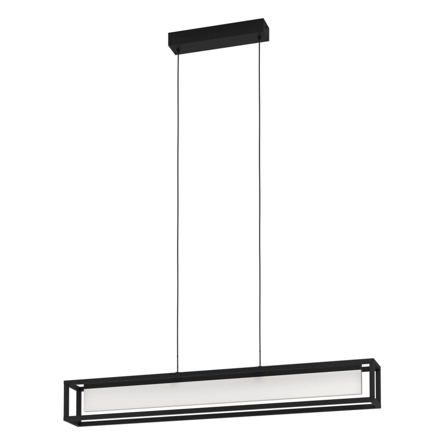 Eglo 39629 - Lustre LED regulável com cabo GUALAJO LED/27W/230V preto