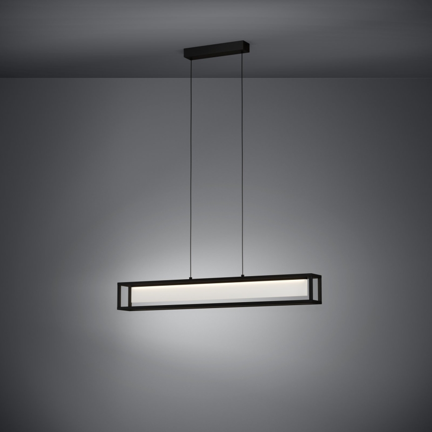 Eglo 39629 - Lustre LED regulável com cabo GUALAJO LED/27W/230V preto