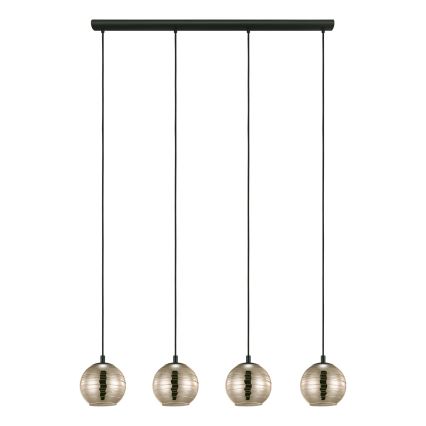 Eglo - Candelabro suspenso 4xE27/40W/230V