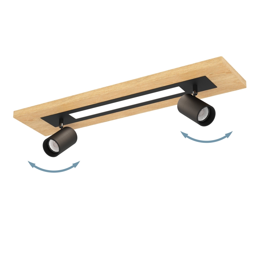 Eglo - Foco LED LED/12W/230V + 2xGU10/4,5W