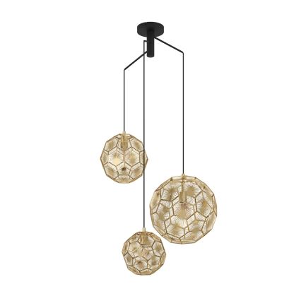Eglo - Candelabro suspenso 3xE27/60W/230V