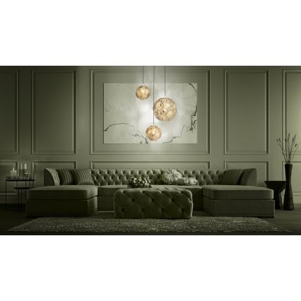 Eglo - Candelabro suspenso 3xE27/60W/230V