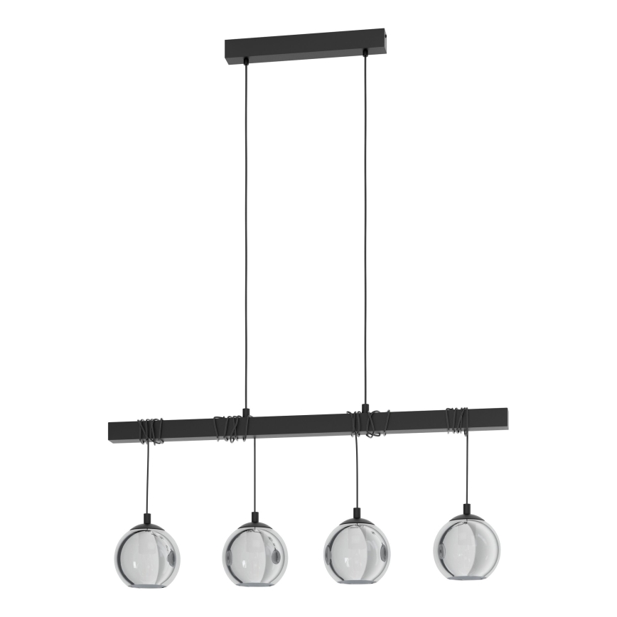 Eglo - Candelabro suspenso 4xE27/40W/230V