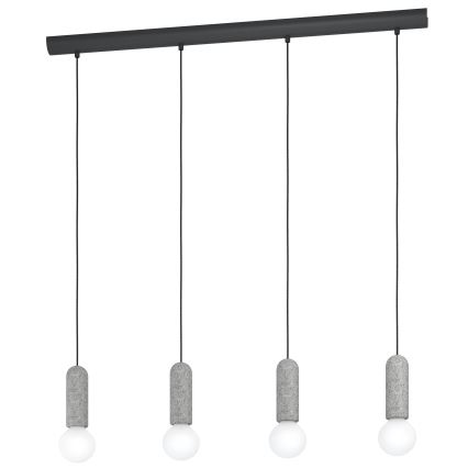 Eglo - Candelabro num fio 4xE27/40W/230V