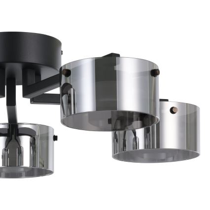 Eglo - Candelabro montado à superfície LED com regulação 5xLED/5,4W/230V