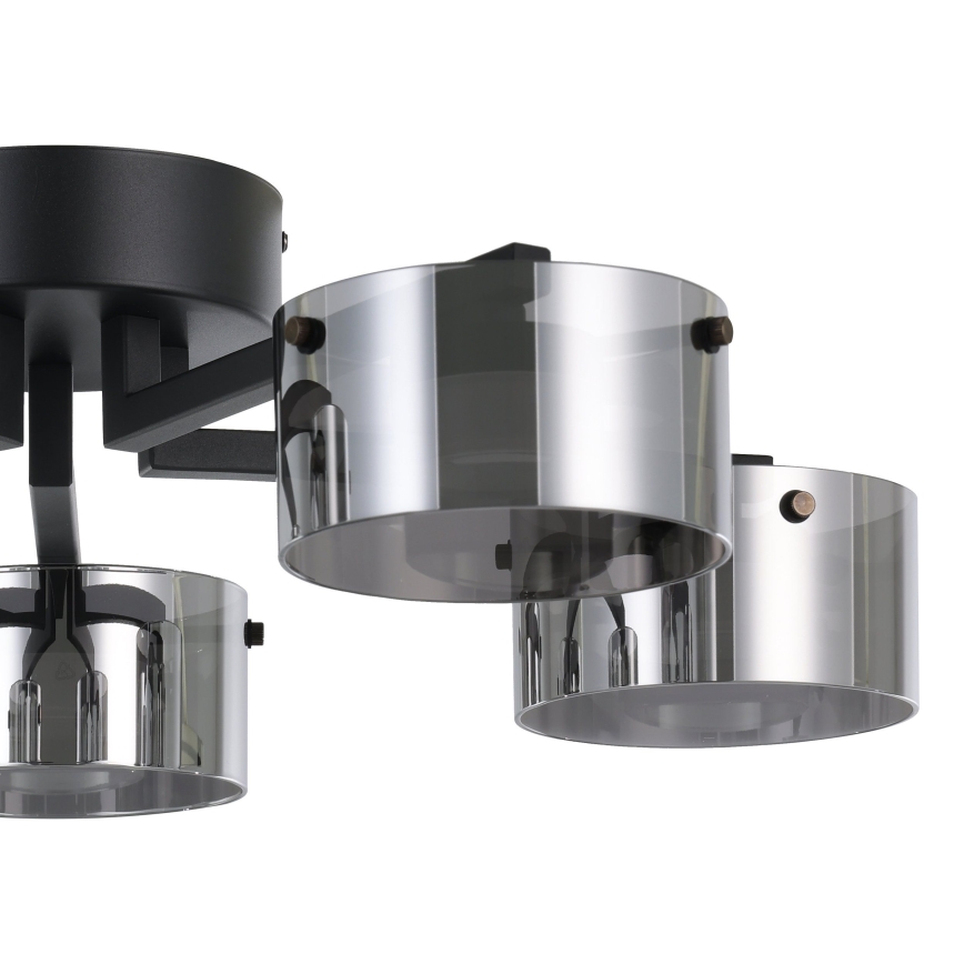 Eglo - Candelabro montado à superfície LED com regulação 5xLED/5,4W/230V