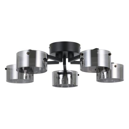 Eglo - Candelabro montado à superfície LED com regulação 5xLED/5,4W/230V