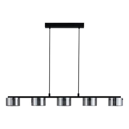 Eglo - Candelabro suspenso LED com regulação 5xLED/5,4W/230V