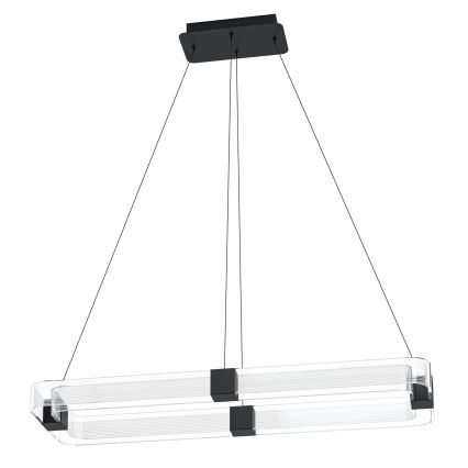 Eglo - Candeeiro suspenso LED com regulação LED/39,2W/230V 3000K preto
