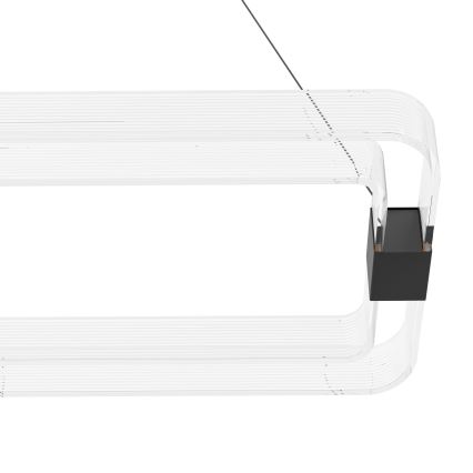 Eglo - Candeeiro suspenso LED com regulação LED/39,2W/230V 3000K preto