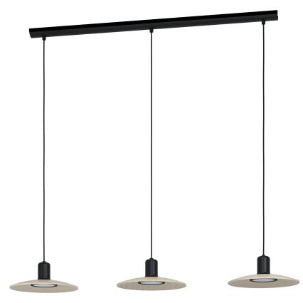 Eglo - Candeeiro suspenso LED 3xGU10/4,6W/230V 3000K