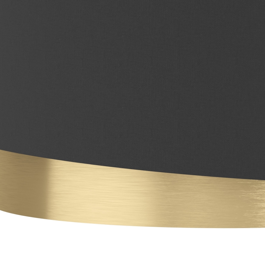 Eglo - Iluminação de teto 1xE27/40W/230V preto/dourado
