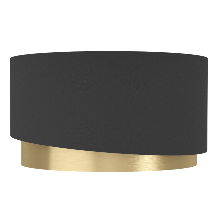 Eglo - Iluminação de teto 1xE27/40W/230V preto/dourado
