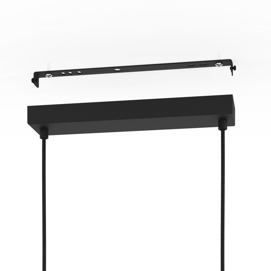 Eglo - Candeeiro suspenso LED 4xGU10/4,6W/230V 3000K dourado