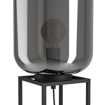 Eglo - Candeeiro de mesa 1xE27/40W/230V fumado