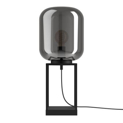 Eglo - Candeeiro de mesa 1xE27/40W/230V fumado