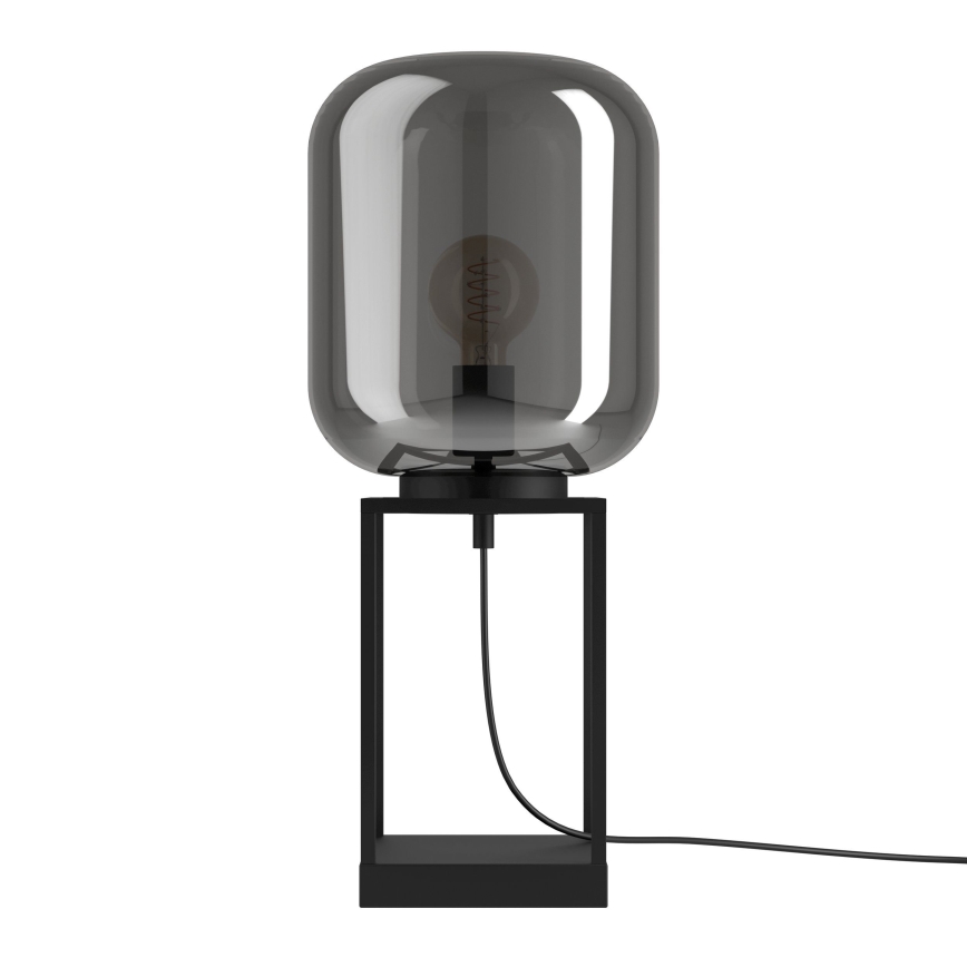 Eglo - Candeeiro de mesa 1xE27/40W/230V fumado