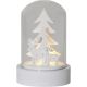 Eglo - CONJUNTO 3x Decoração de Natal LED 1xLED/0,06W/1xCR2032 branco