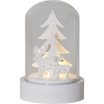 Eglo - Conjunto 3x Decorações de Natal LED/0,06W/1xCR2032 branca