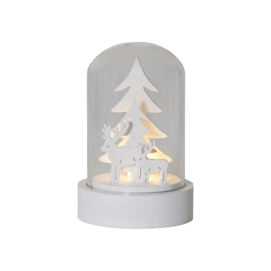 Eglo - Conjunto 3x Decorações de Natal LED/0,06W/1xCR2032 branca