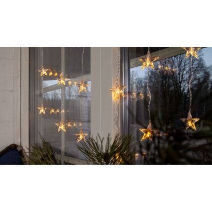 Eglo - Cordão LED 20xLED 1,8m branco quente