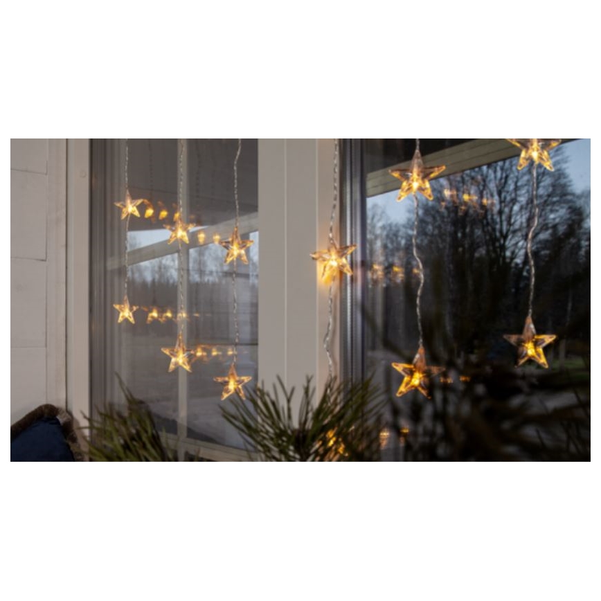 Eglo - Cordão LED 20xLED 1,8m branco quente