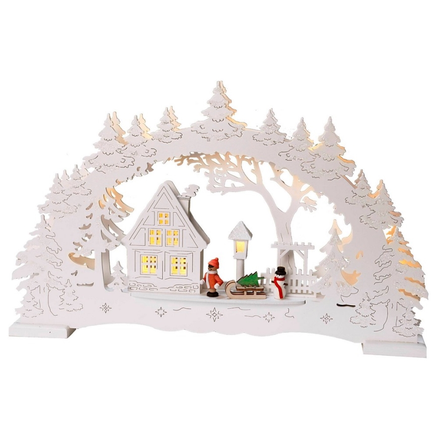 Eglo - Decoração de Natal LED  10xLED/0,064W/3xAA